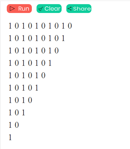 Binary triangle 3